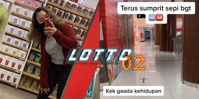 DI MALL TIDAK ADA PENGUNJUNG