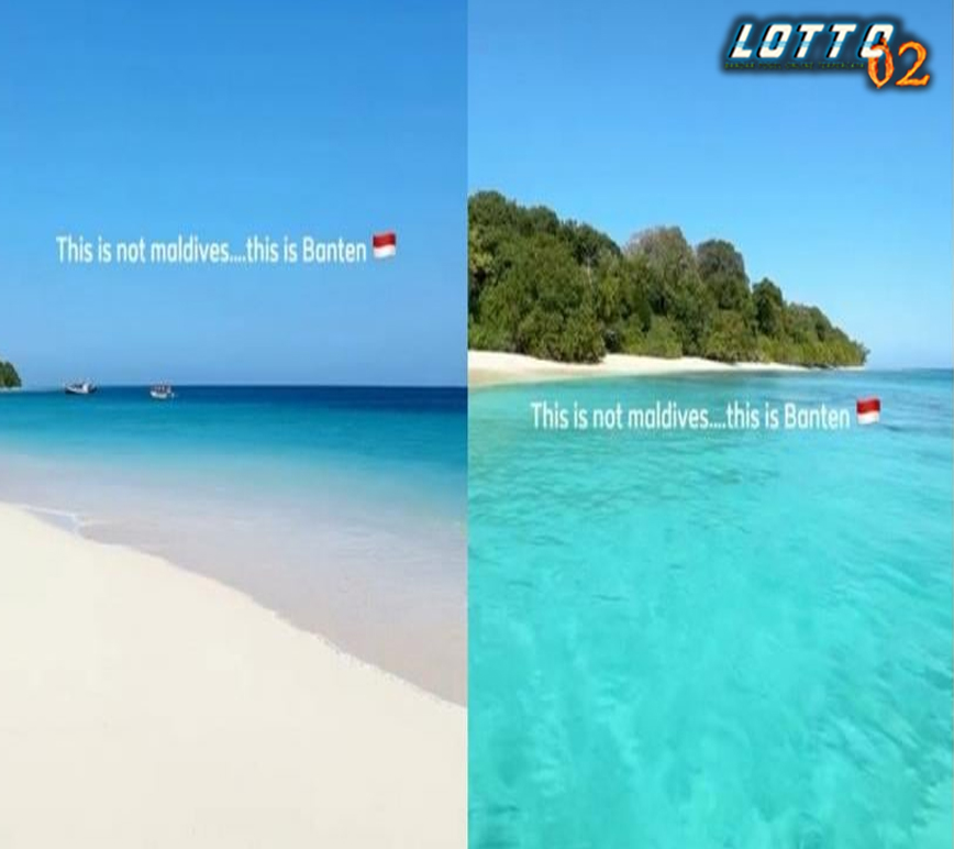 Viral Ada Pulau Cantik di Banten Pemandangannya Mirip Maldives