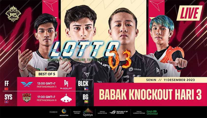 Hasil Knockout M5 series day 3